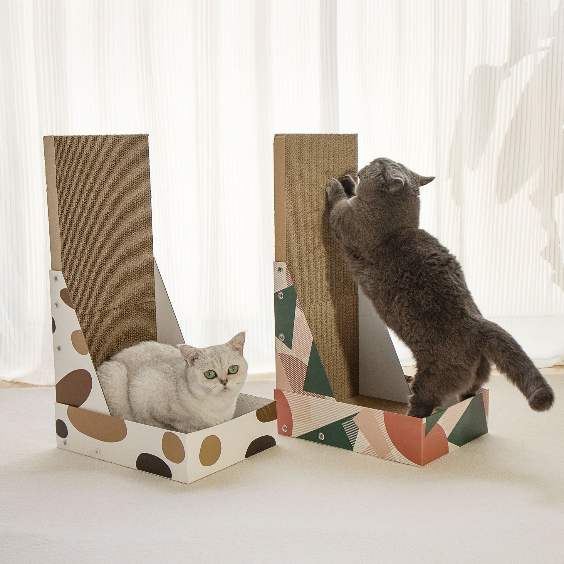 The Collective Cardea L-Shape Cat Scratcher