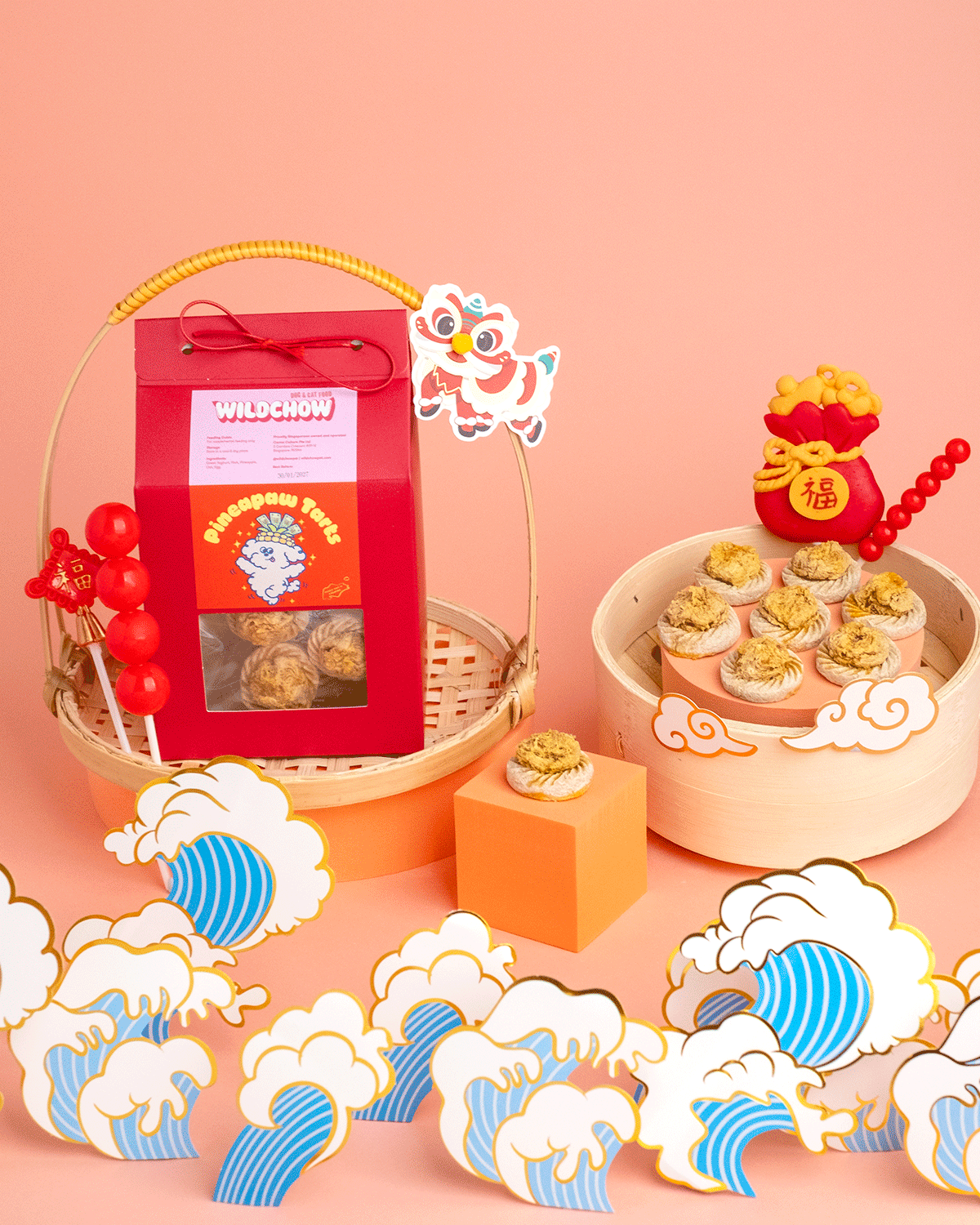 WildChow Golden Pineappaw Tarts