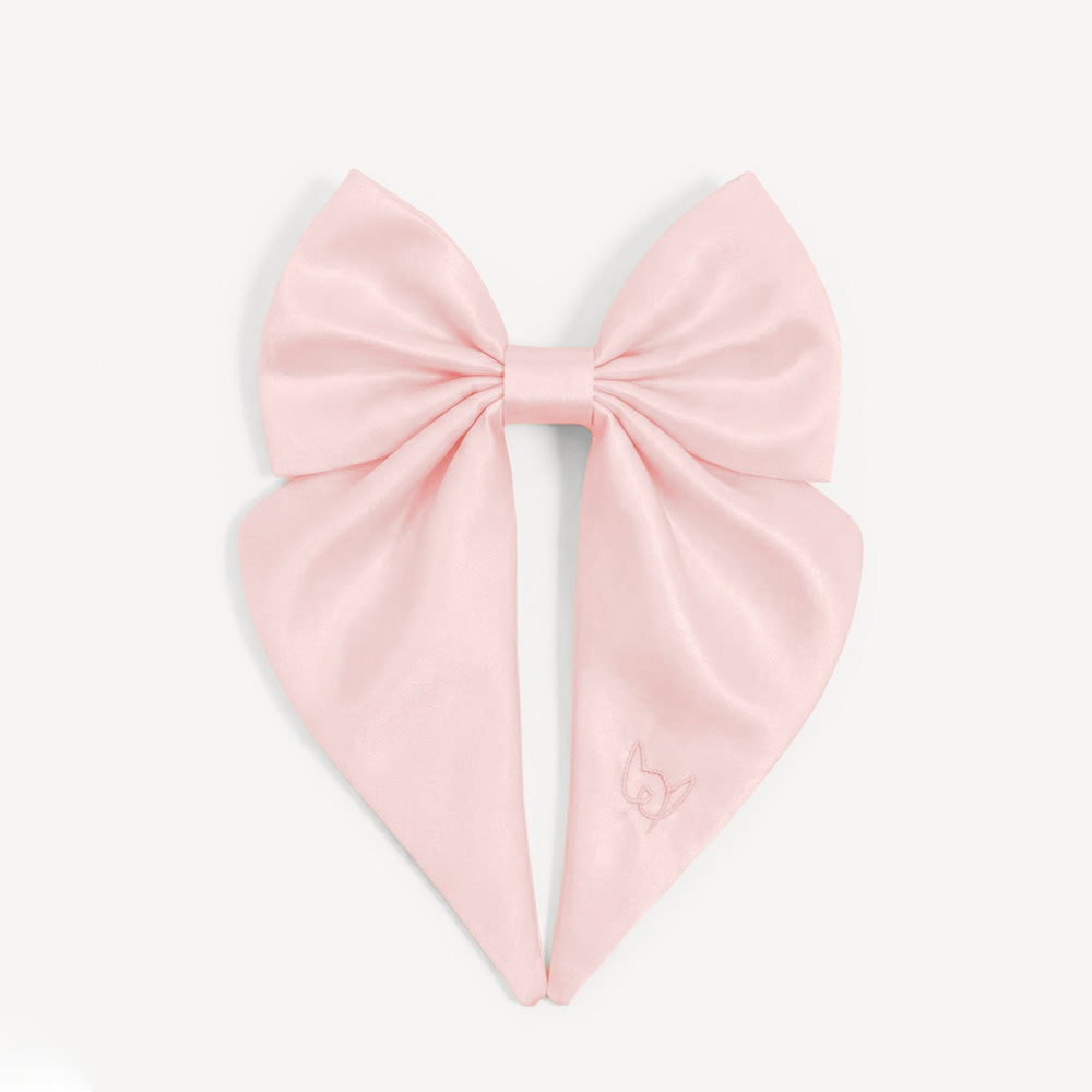 Furry Muse Satin Collar Bow Blossom