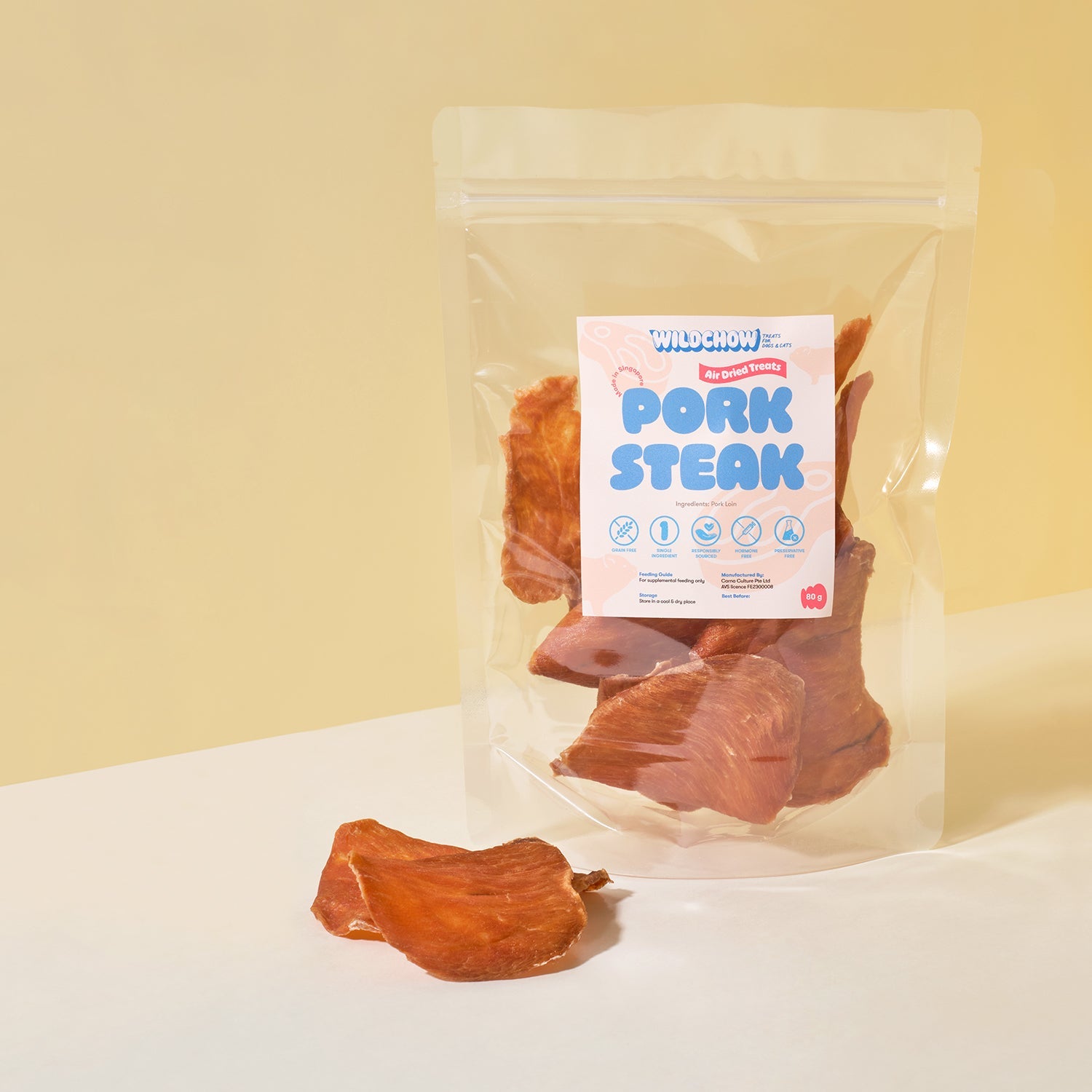 WildChow Air Dried Pork Steak