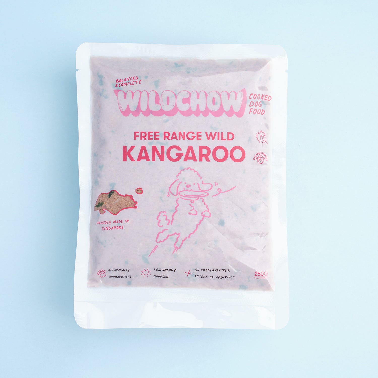 Wildchow Kangaroo Cooked Food