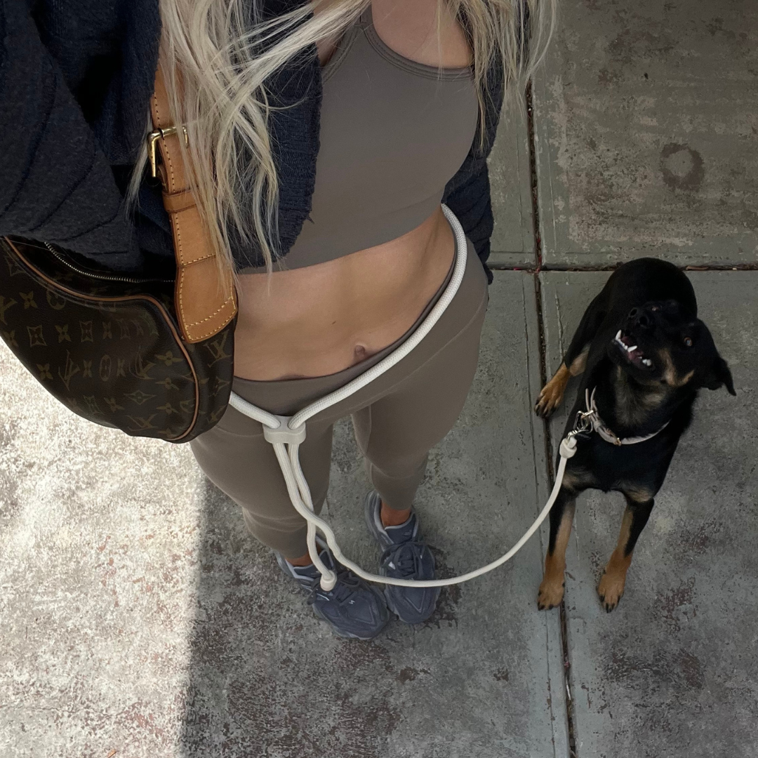 ST ARGO Hands-free Leash | Cream