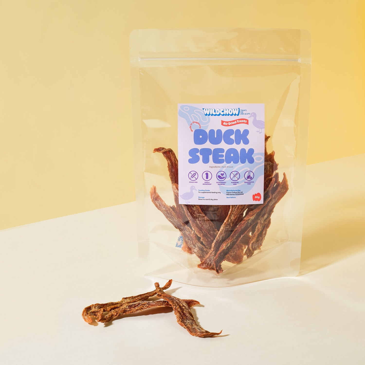 WildChow Air Dried Duck Steak