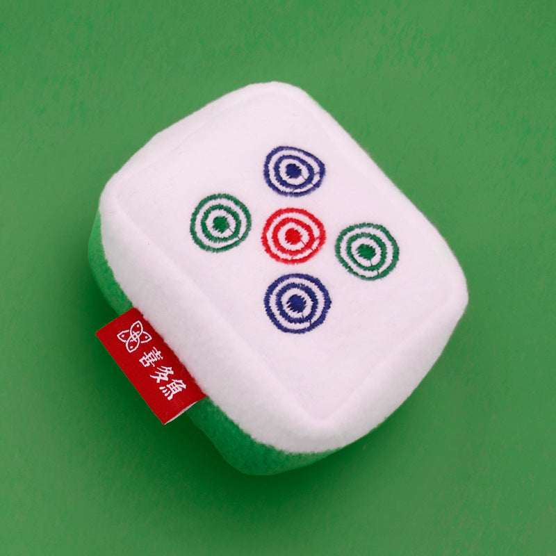 Mahjong Tiles Catnip Toy