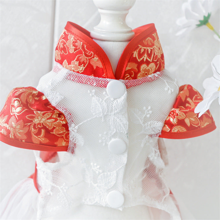 The Collective Fortune Blossom Dress | Red