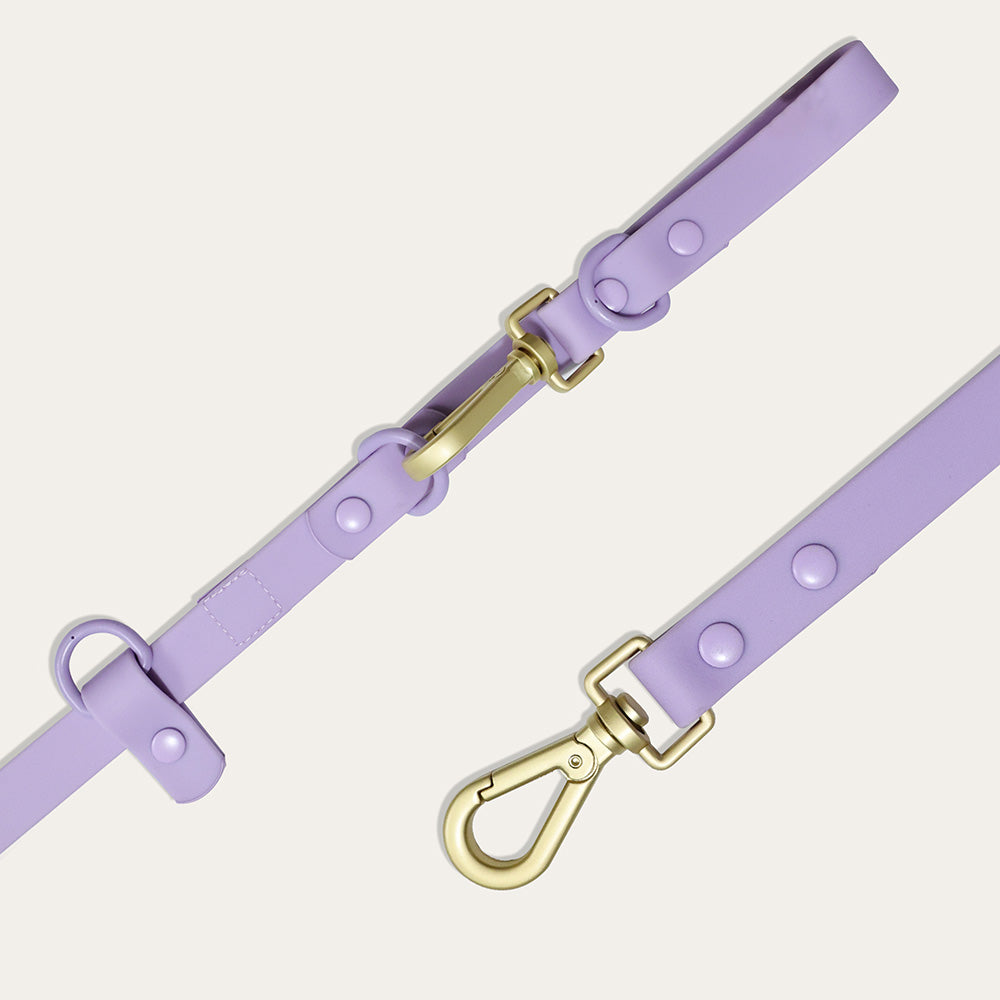 Furry Muse Wander! Multiway Waterproof Leash Lilac