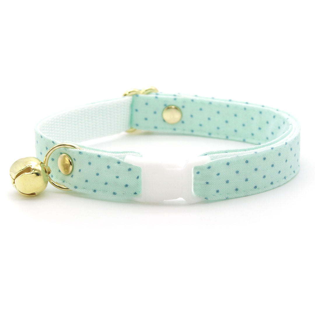 Made By Cleo Mint To Be Bow Tie Cat Collar