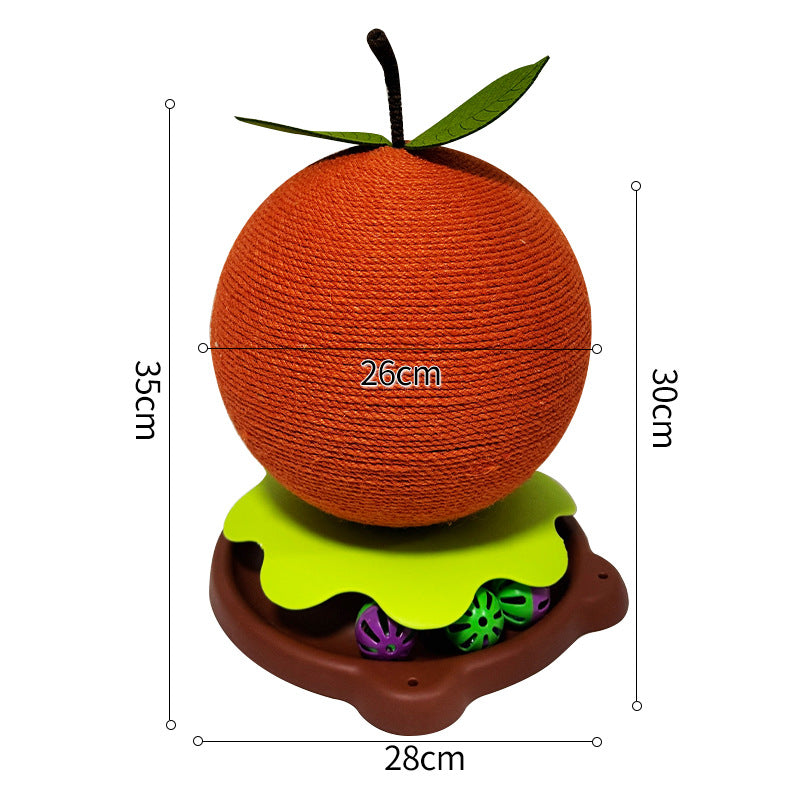 集体金橘猫抓板