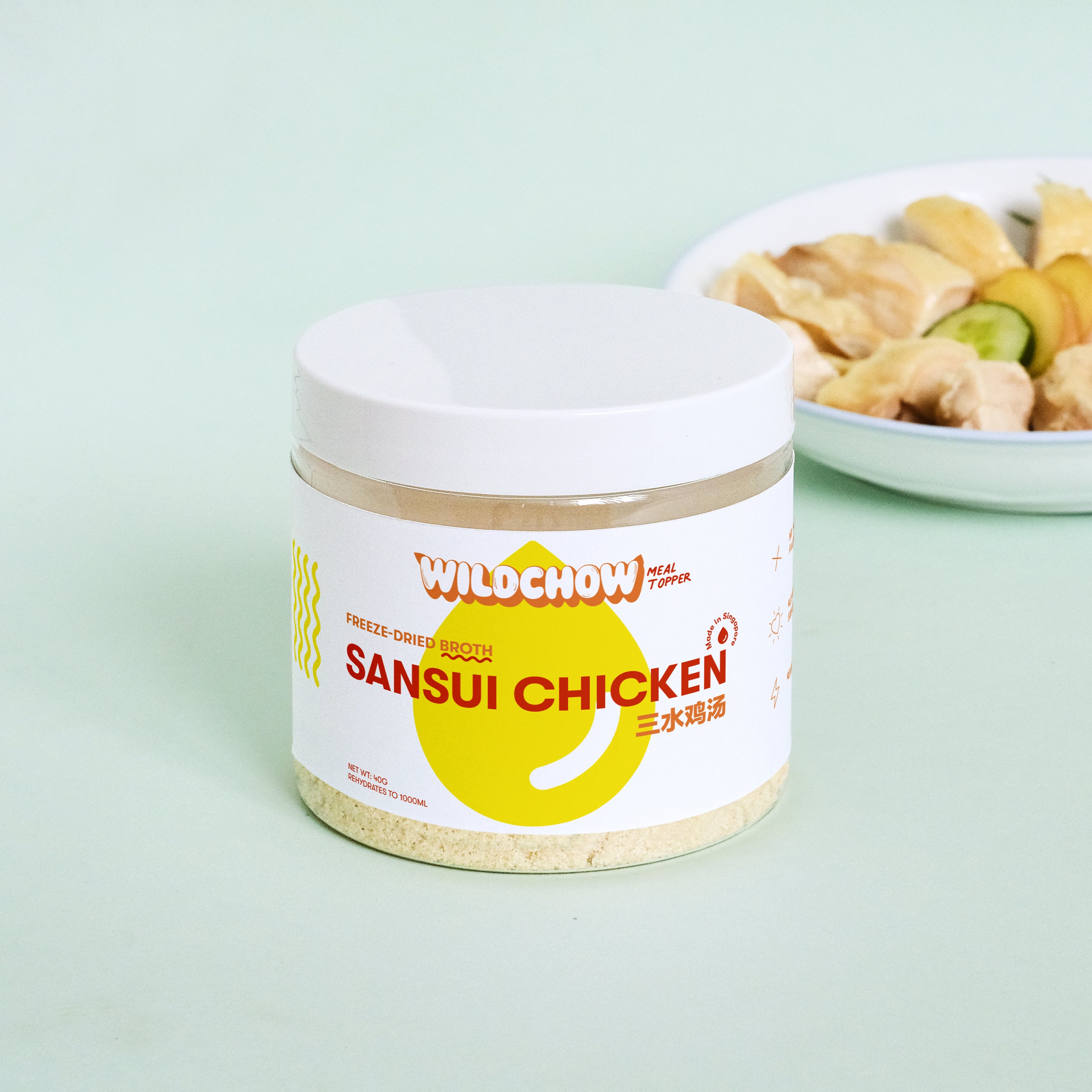 WildChow Sansui Chicken Bone Broth