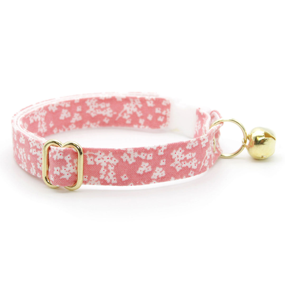 Made By Cleo Sakura Bunny Tie Cat Collar