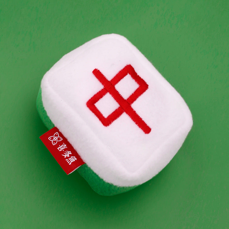 Mahjong Tiles Catnip Toy