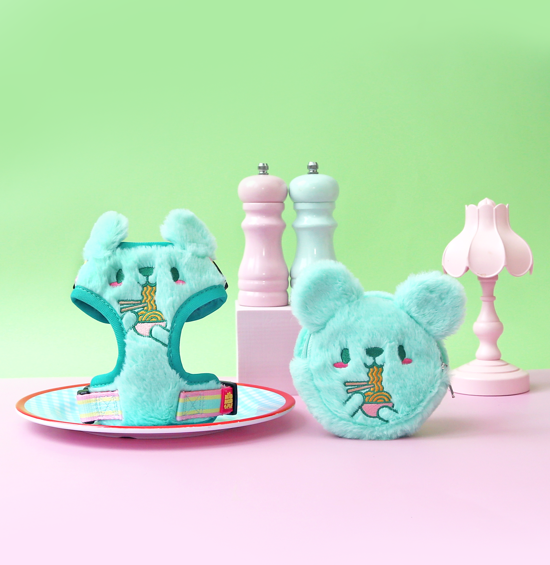 MozoMozo Ramen-Kuma Coin Bag