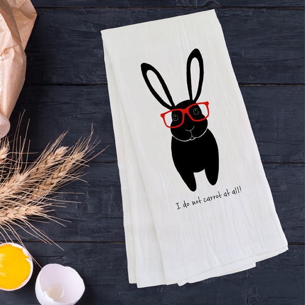 Fancy Huli I Do Not Carrot Tea Towel