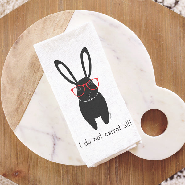 Fancy Huli I Do Not Carrot Tea Towel