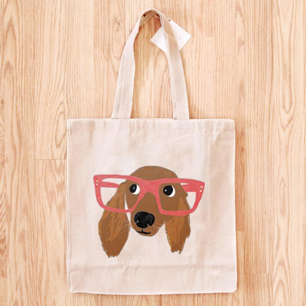 Dachshund tote outlet bag