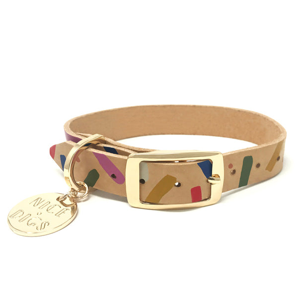 Nice Digs Jungle Confetti Collar