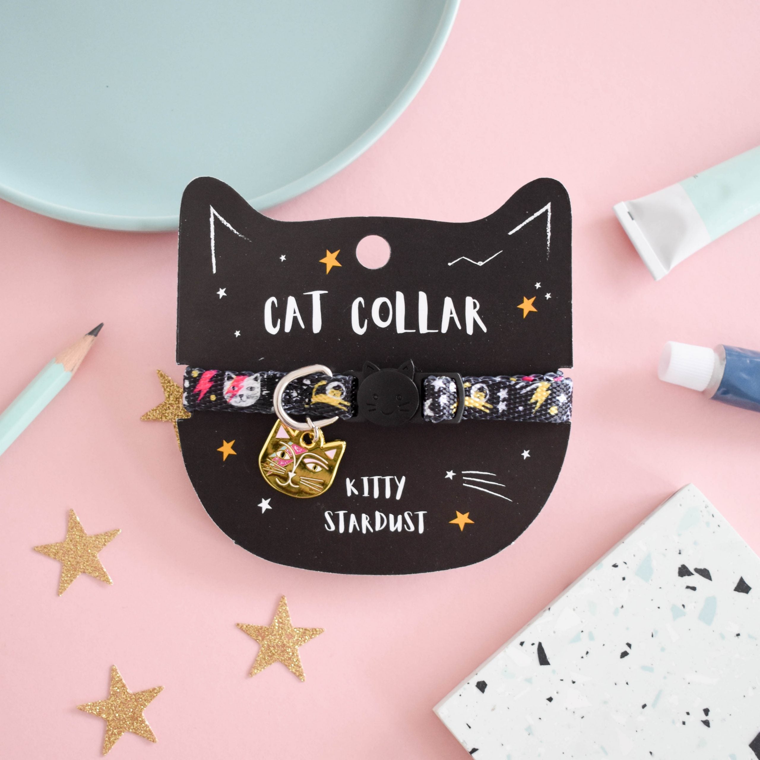 Niaski Kitty Stardust Artist Cat Collar