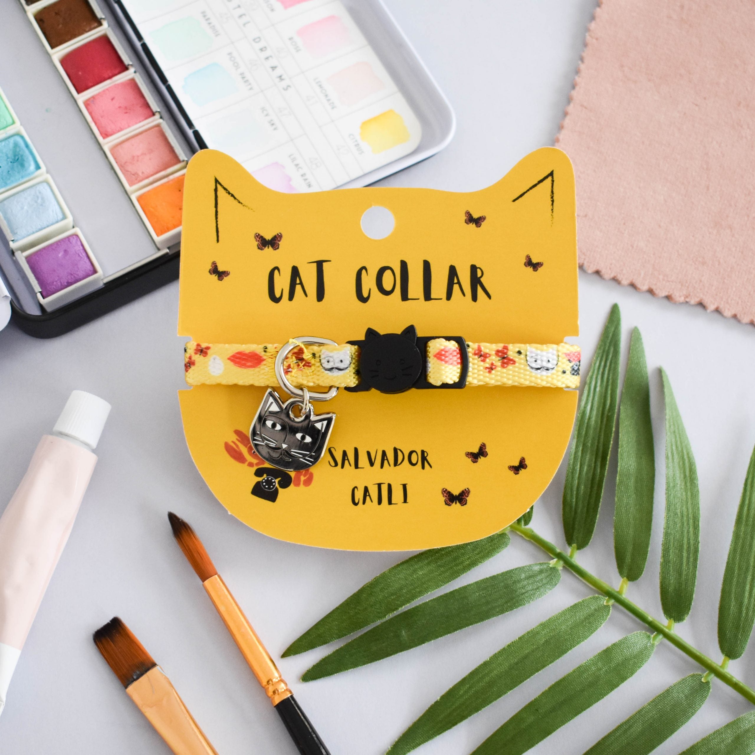 Niaski Salvador Catli Artist Cat Collar