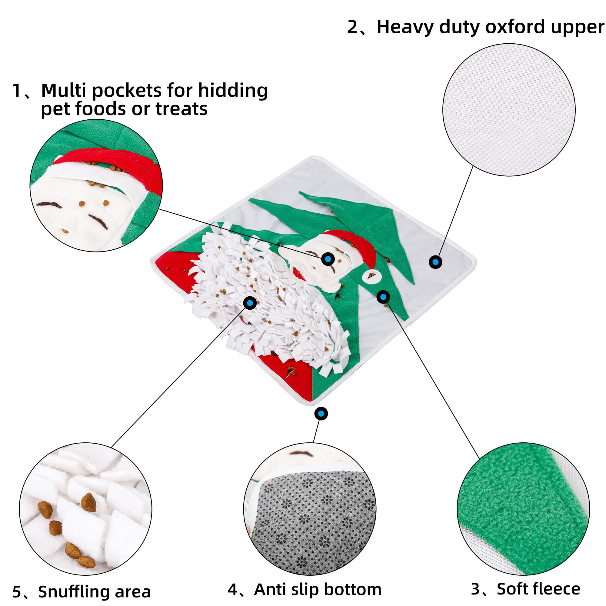 The Collective Santa's Sniffy Mat