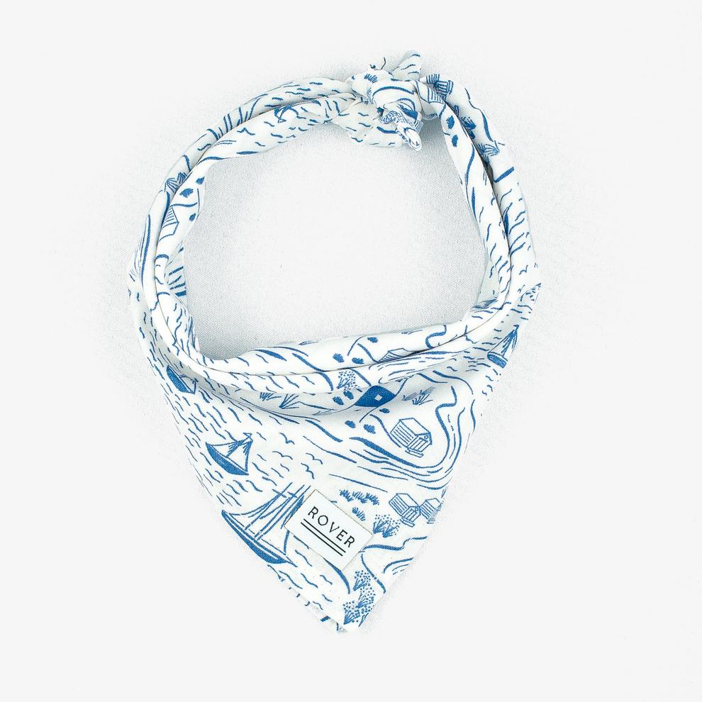 The Rover Boutique Seaside Ivory Bandana
