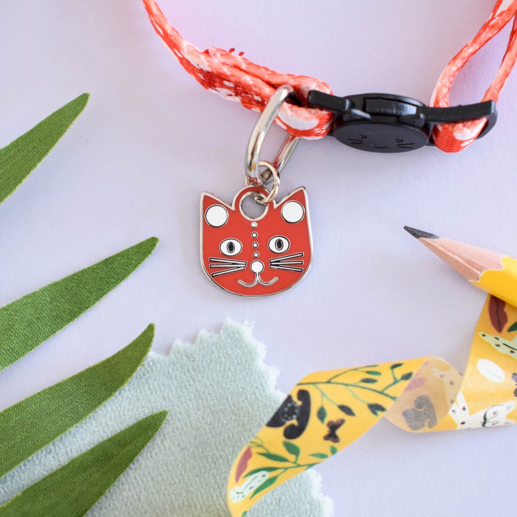 Niaski Yayoi Catsama Artist Cat Collar