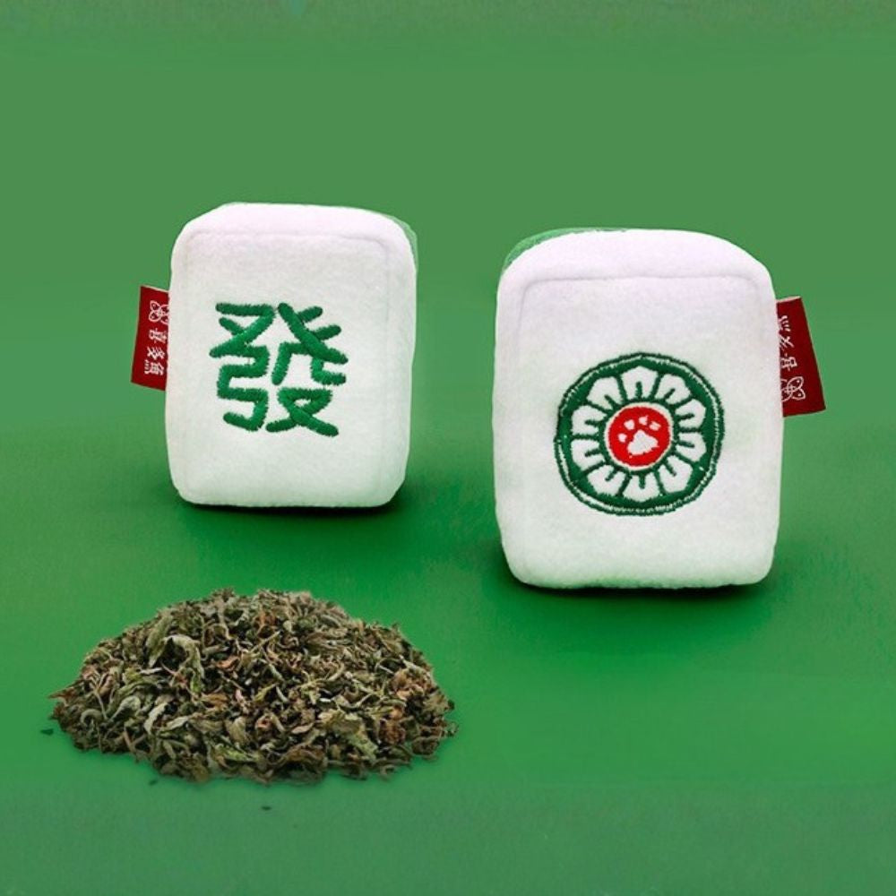 Mahjong Tiles Catnip Toy