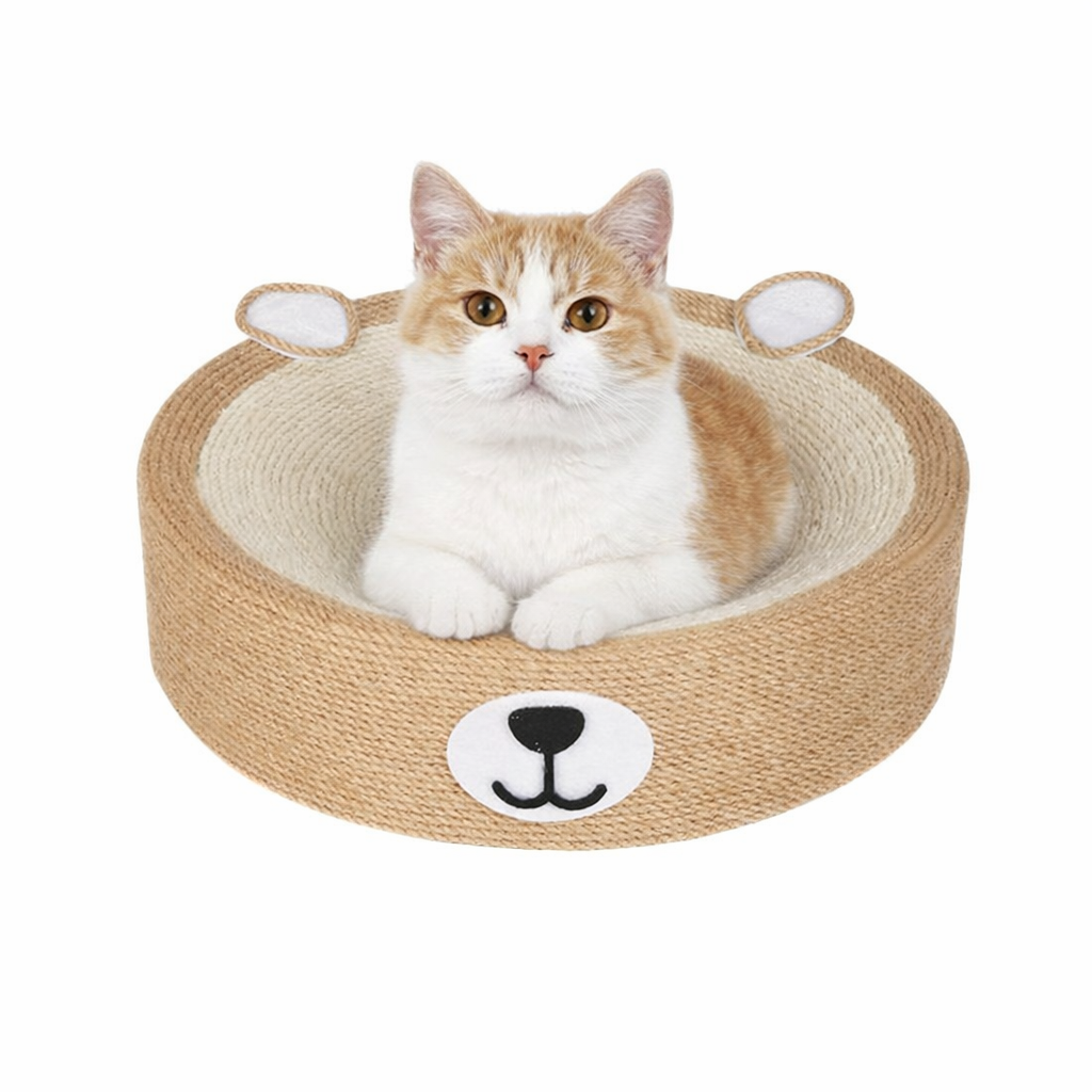 集体熊熊可爱猫抓板