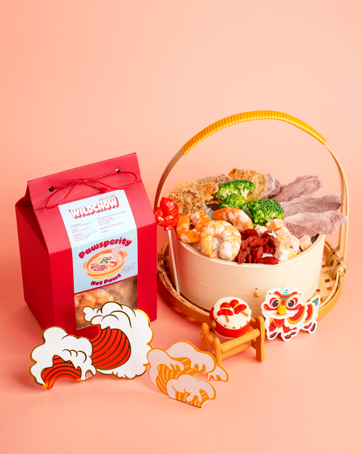 WildChow Pawsperity Hotpawt + Broth Set