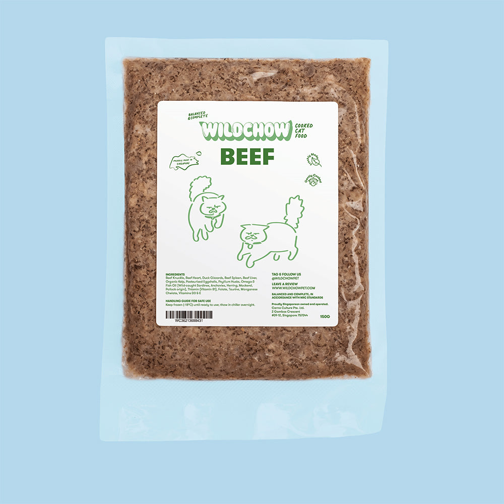 Wildchow Beef Cooked Cat Food