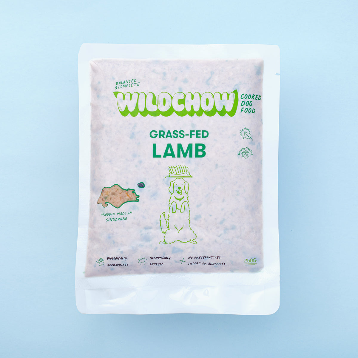 Wildchow Lamb Cooked Food