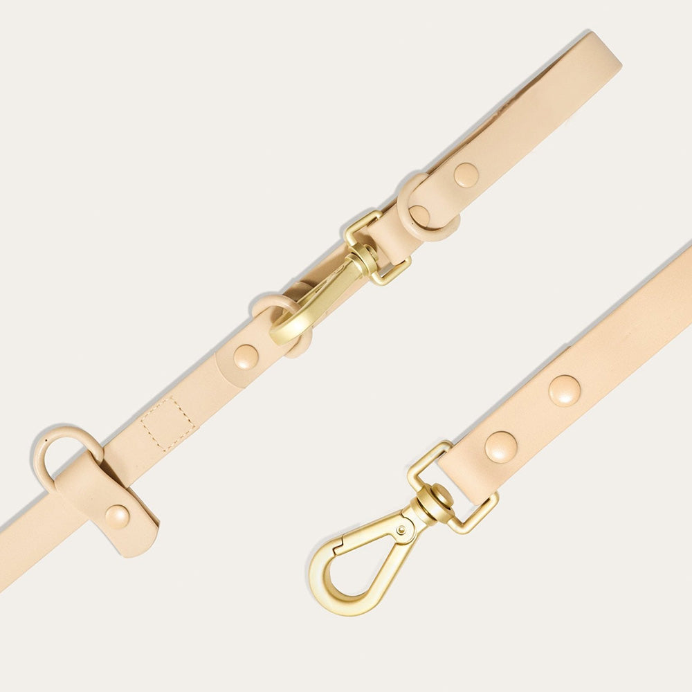 Furry Muse Wander! Multiway Waterproof Leash Latte