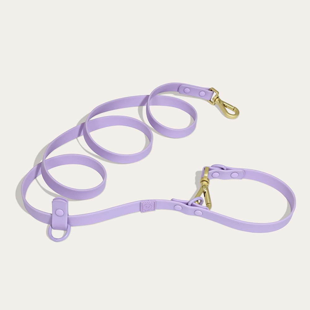 Furry Muse Wander! Multiway Waterproof Leash Lilac