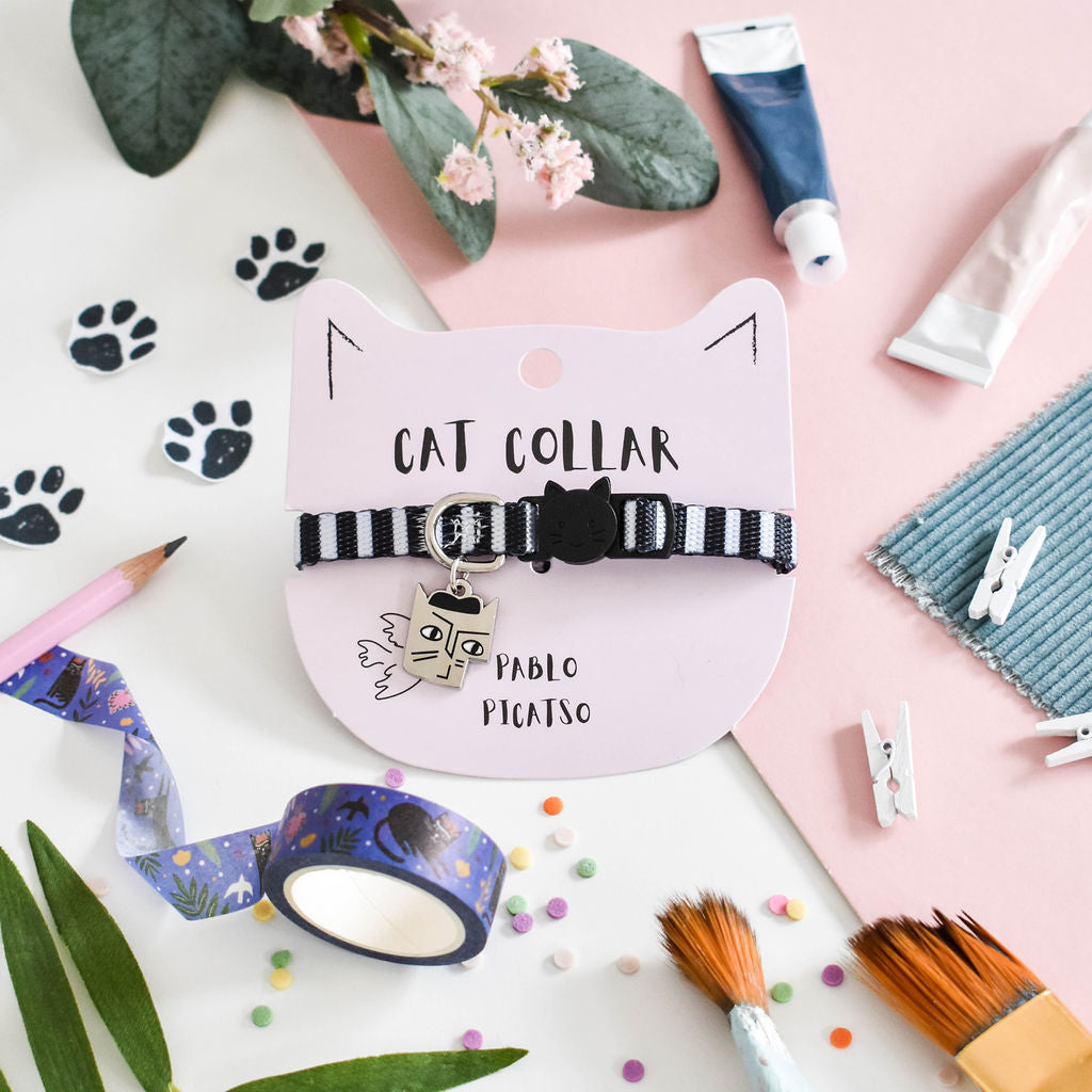 Niaski Pablo Picatso Artist Cat Collar