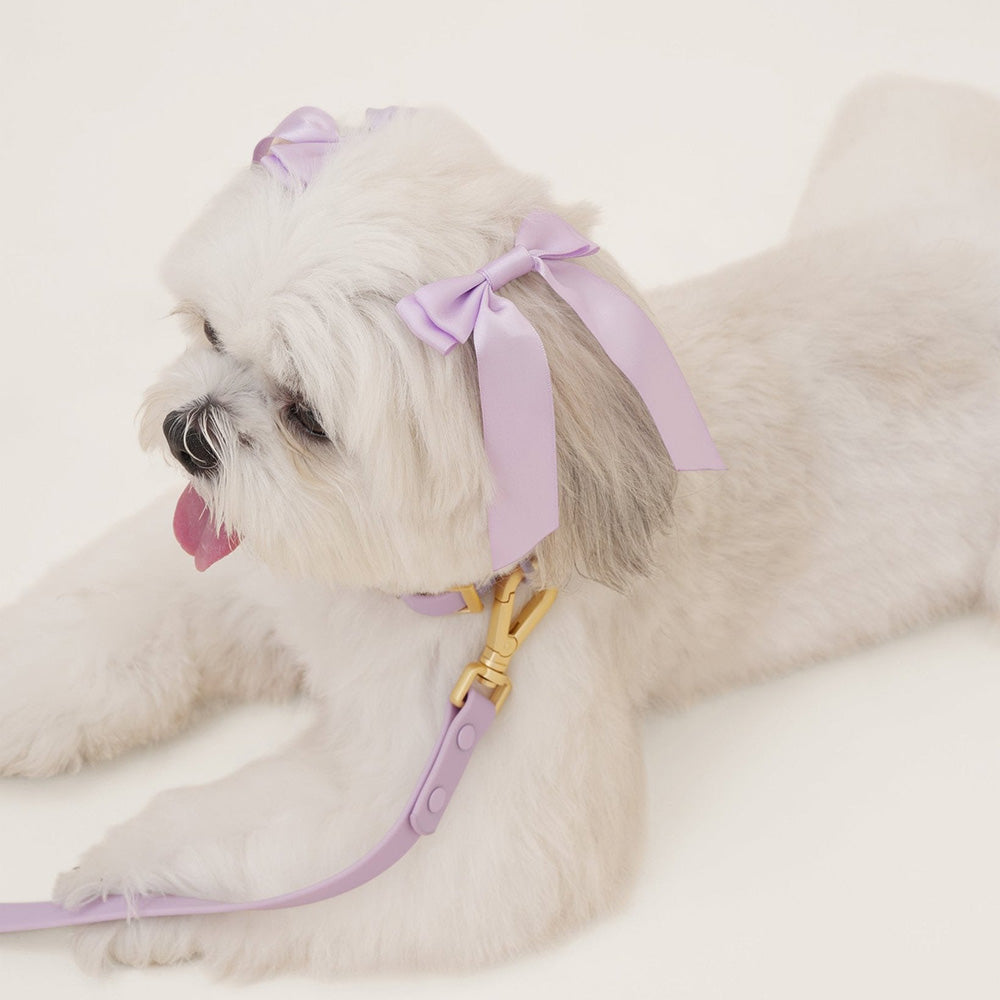 Furry Muse Petite Bow Clips Lilac