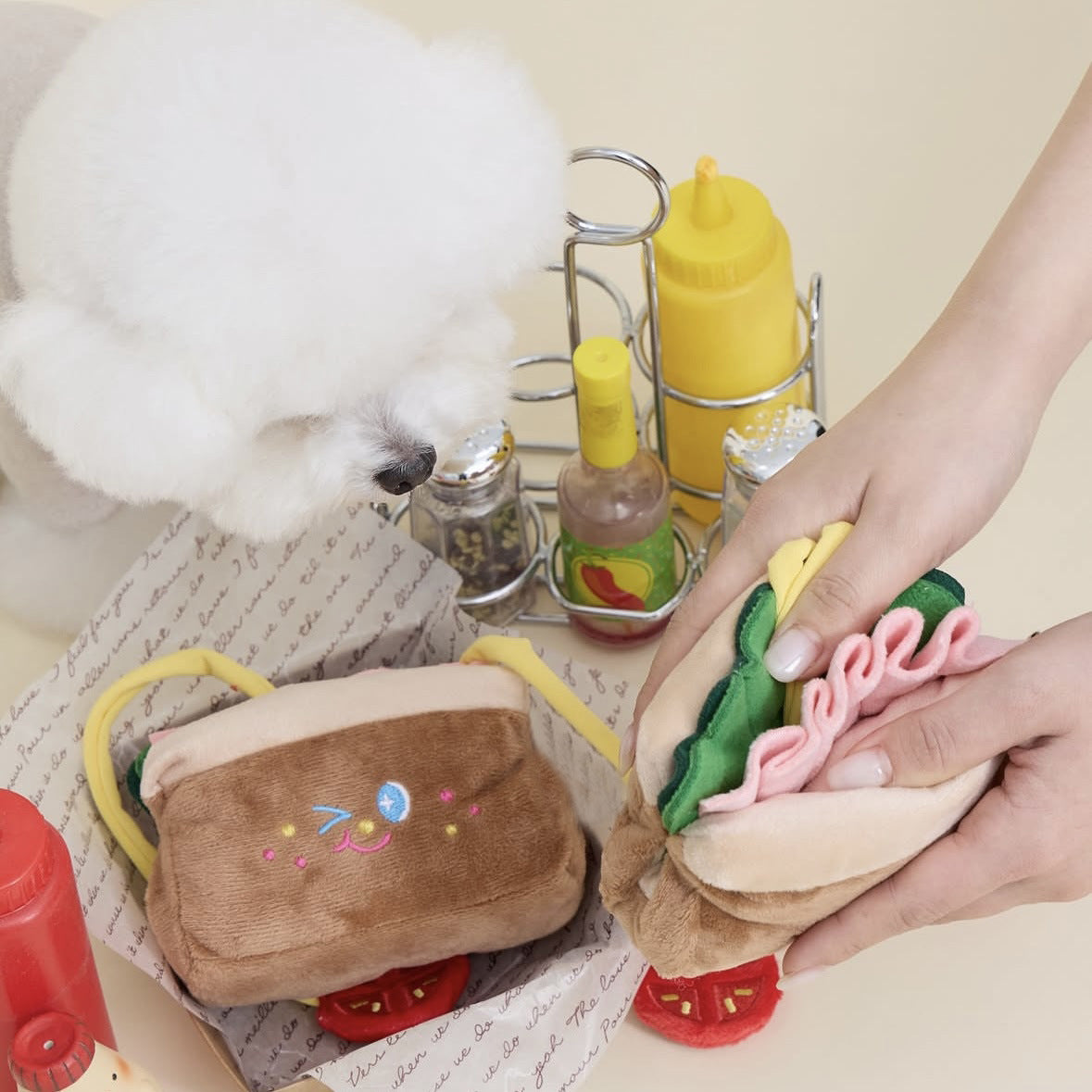 The Collective Sandowich Sniffy Toy
