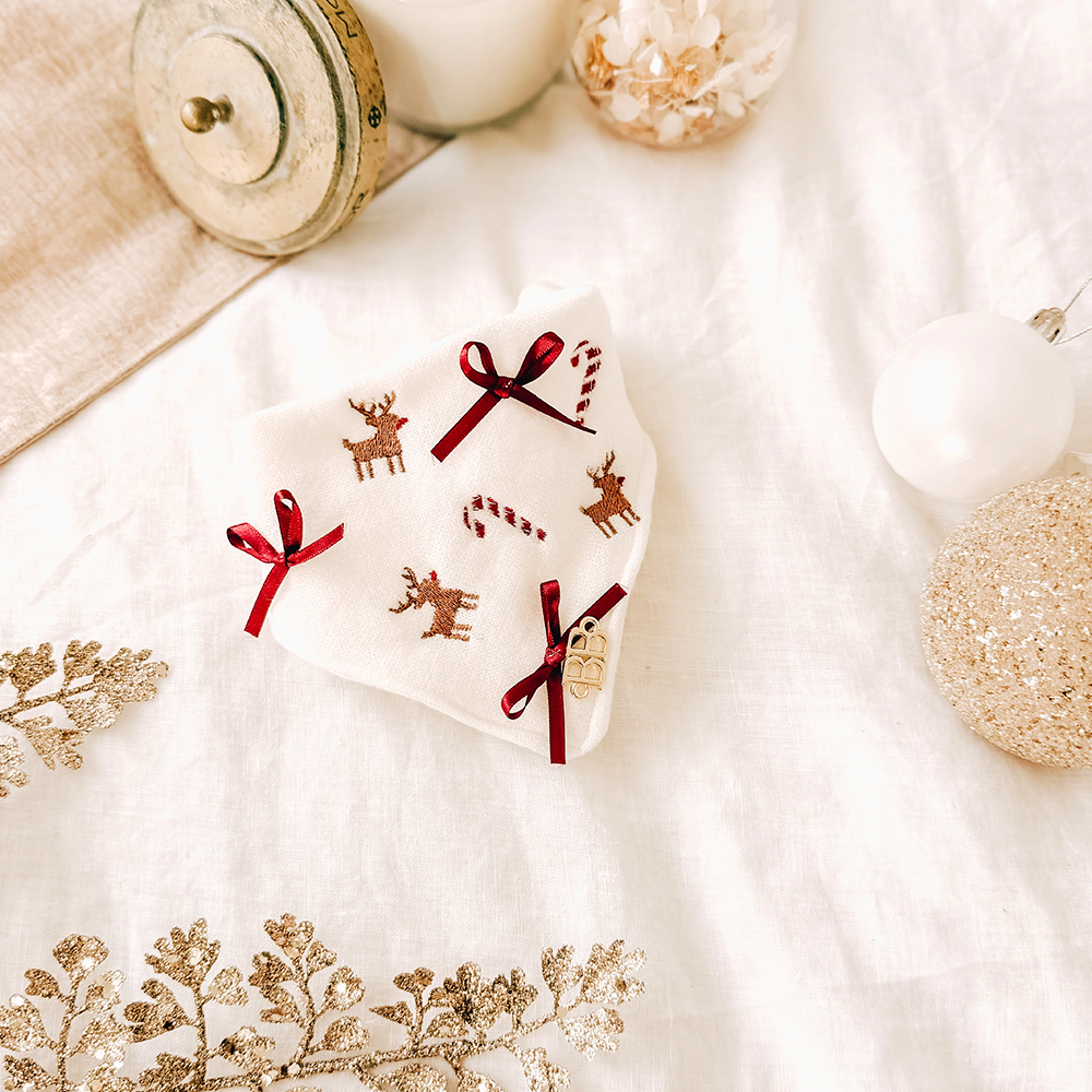 Billy Bear Sleigh Ride Bandana