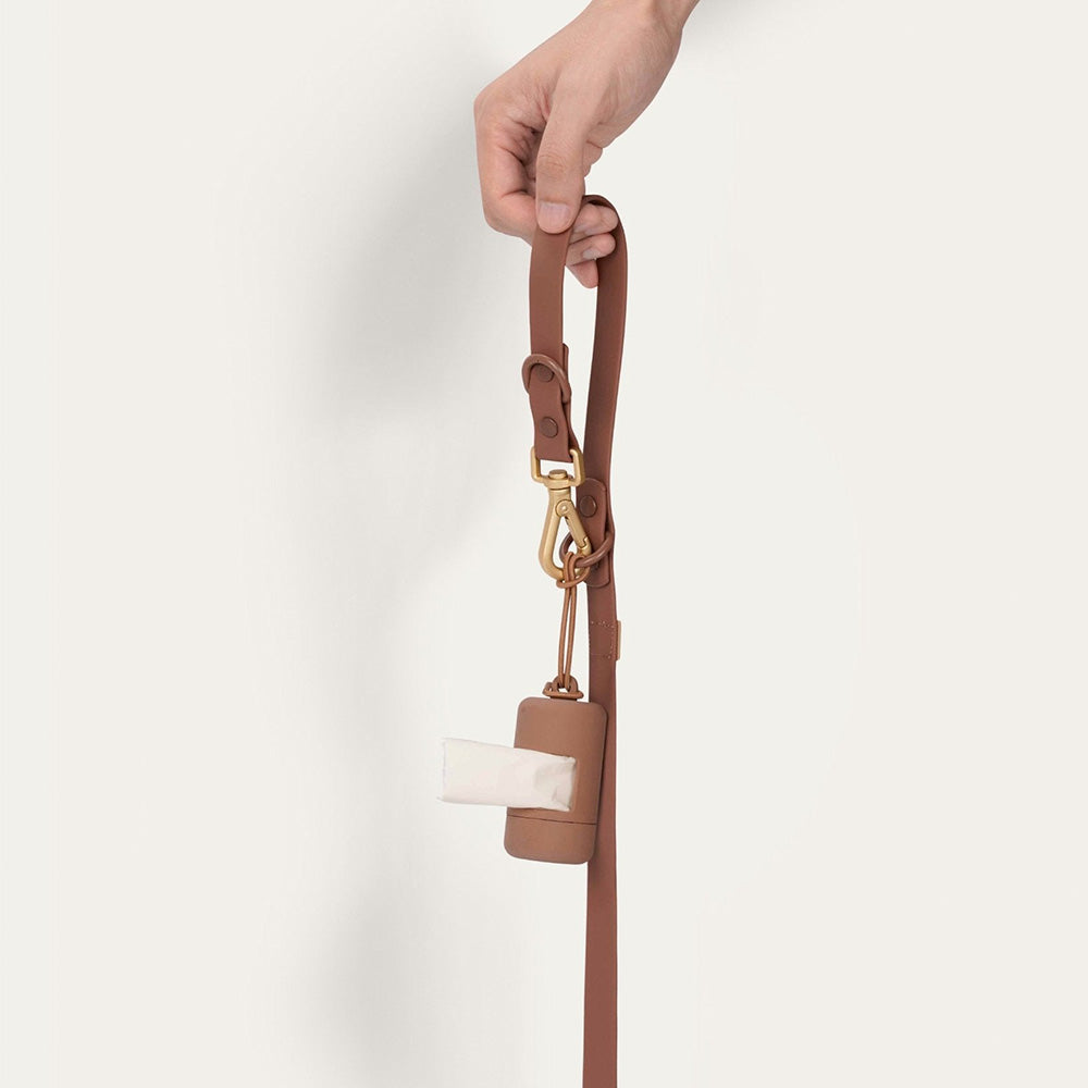 Furry Muse Wander! Multiway Waterproof Leash Cocoa