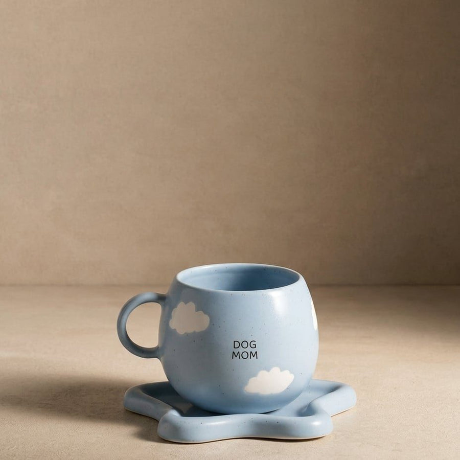 Egg Back Home Dog Mom Cloud Mug