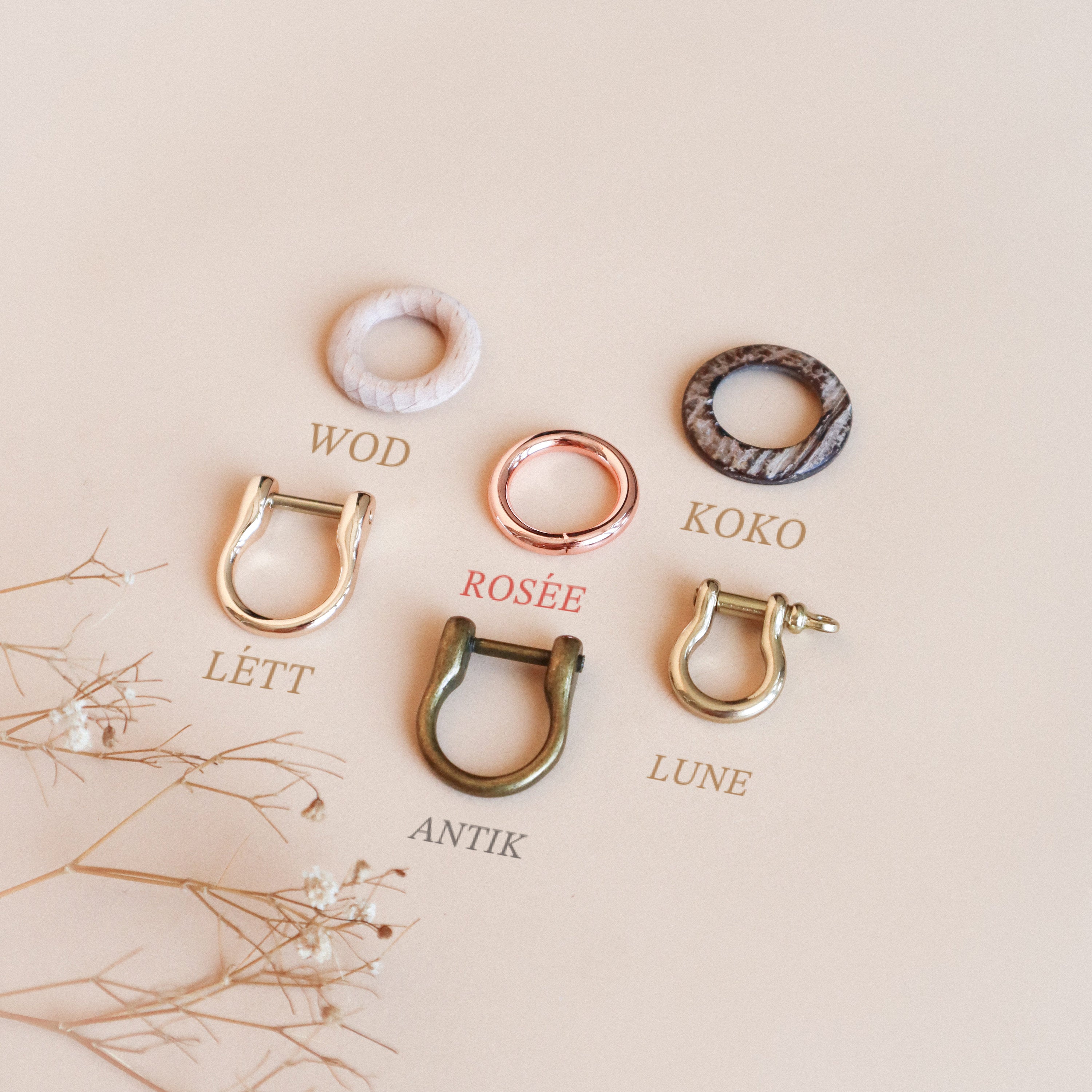 Linécru HÚS || house / ID tag collar
