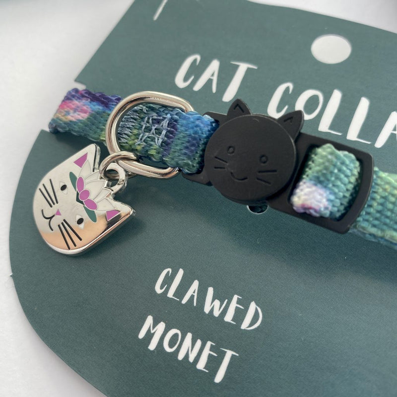 Niaski Clawed Monet Artist Cat Collar