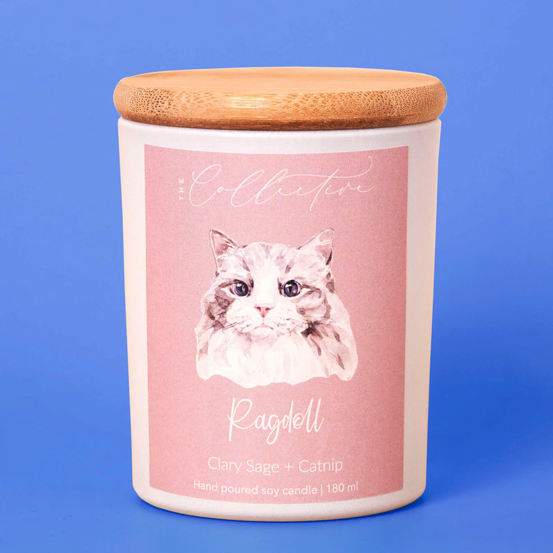 The Collective Ragdoll Candle | Clary Sage + Catnip
