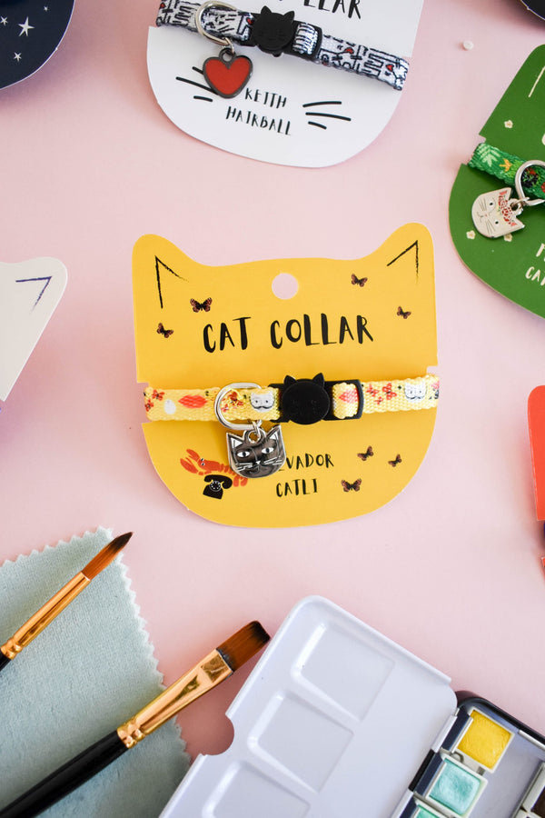 Niaski Salvador Catli Artist Cat Collar